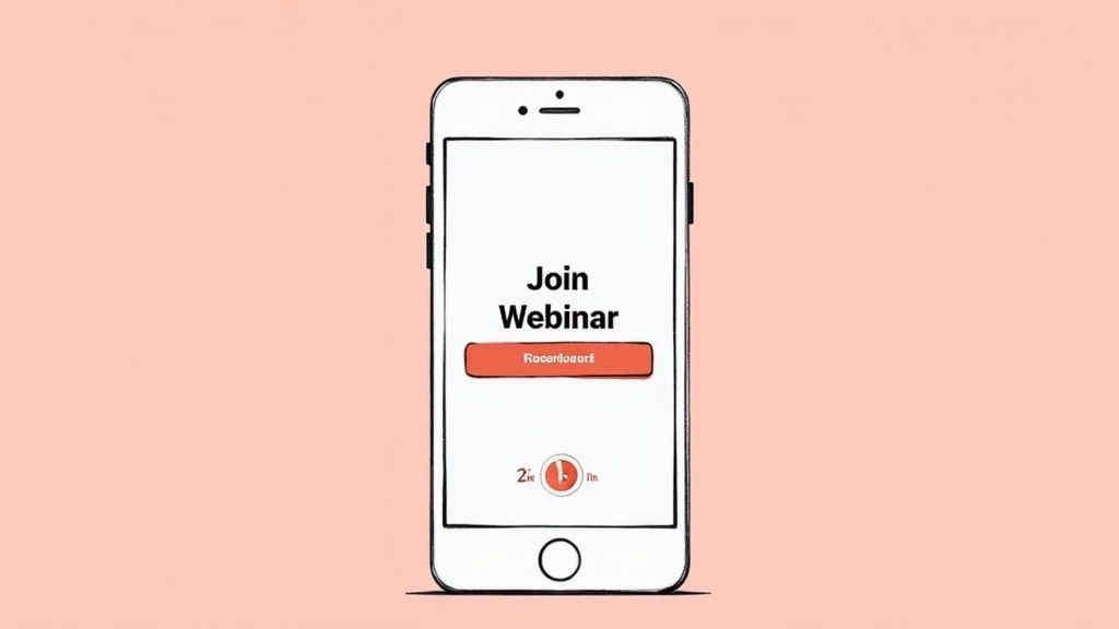 Zoom's Webinar Reminder Template