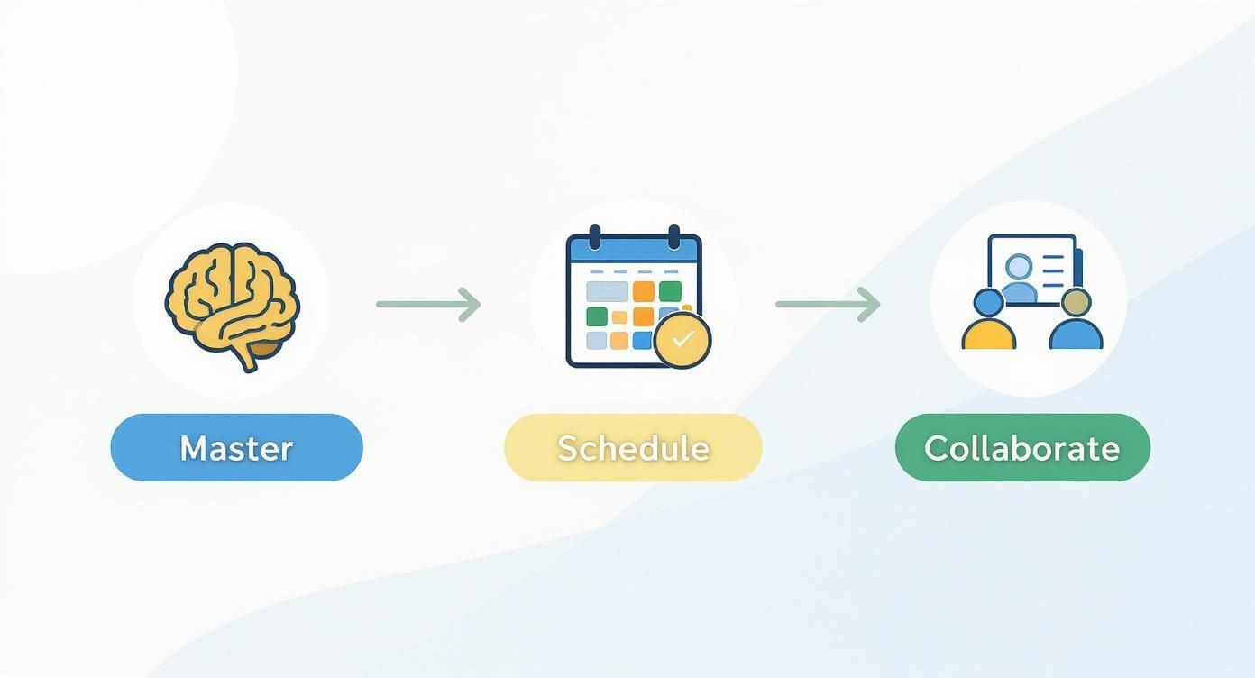 Infographic about add event on google calendar