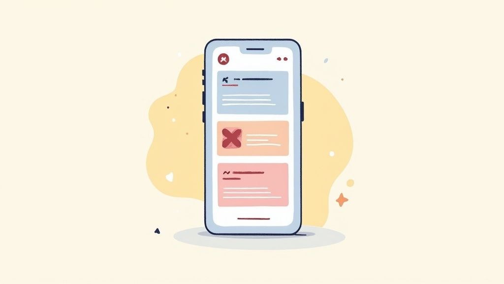 A visually appealing email design on a laptop screen, highlighting the importance of content and layout for deliverability.
